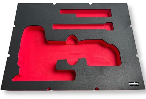 SCHWÄBLE® Schaumeinlage Schaumstoffeinlage für Milwaukee Akku-Stichsäge 18V FBJS