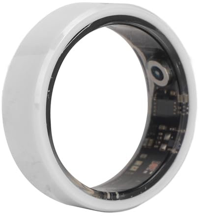 Asixxsix Smart Ring Gesundheits-Tracker, Fitness-Schlaf-Herzfrequenz-Tracker, IP68, Wasserdicht und Staubdicht, mit 7-tägiger Akkulaufzeit, App für IOS und Android (10)