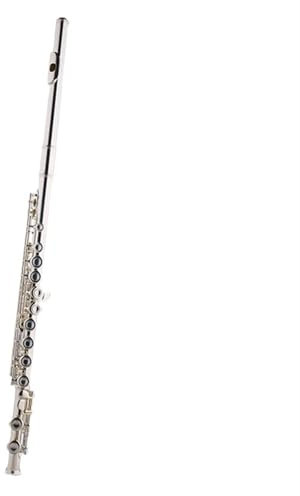 Professionelle Querflöte Versilberte 16-Loch-Flöte Mit Geschlossener Klappe Für Anfänger Für Spielen Eines Abgestuften Holzblasinstruments
