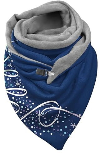 Qixiu pulloverschal,Damen schal,schal mit Kapuze Damen,schal Kaschmir Damen,Halstuch musselin Damen,EIN schal fürs Leben 2023,Grauer schal Damen,rundschal Damen Winter,Damen mütze und schal Set