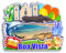 Quwsne Refrigerator Magnet Boa Vista Cape Verde Fridge Magnet City Travel Souvenirs Tourist Gifts 3D Classic Landmarks Handmade Crafts Home Decoration -3121