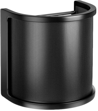 Siuwddee Mikrofonfilter, Windschutz Für Mikrofon, Popkiller mit Doppelschicht-Schutz für Studioaufnahmen, Podcast & Karaoke – Handheld Mikrofonabdeckung gegen Störgeräusche