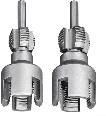 MeevrgR 20mm & 25mm PPR Pipe Threading Tool Set – Heavy-Duty Metal Threader for Internal/External Water Pipe Threads – Professional Plumbing Kit