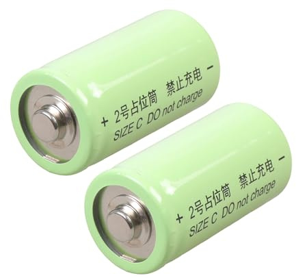 Laikoutd LR14 C Größe 0 V Batterieleitergehäuse Adapter für Reihenschaltungen mit 3 V wiederaufladbaren Batterieleitern