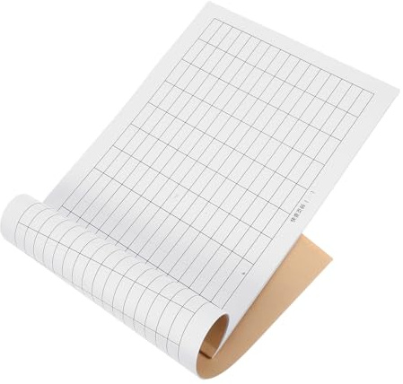 Levemolo Libro di Registrazione Inventario Gestione Finanziaria, Carta a Griglia Chiara, Design Professionale, per Magazzino e Ufficio