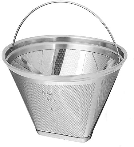 Coffee Filter 4 Cone Coffee Filter Reusable fit for Cuisenart Ninja Hamilton Beach Brewer
