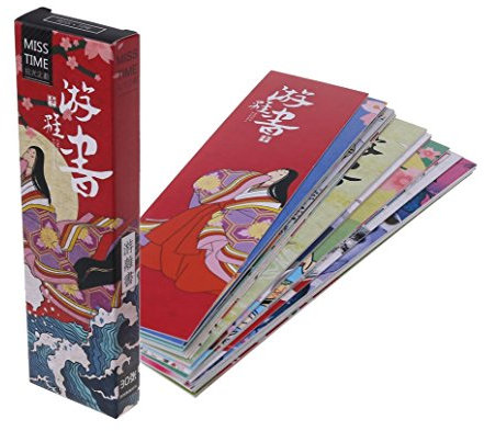 Ogquaton 30Pcs / Set Marque-pages Vintage Style Japonais Marque-pages en papier pour étudiant Durable et utile
