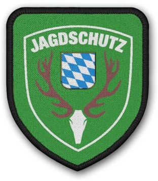 Jagdschutz Bayern Bundesjagdgesetz Jagdgesetz Schutz Wild Wilderer Patch #32858