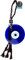 nevfactory Nev Nazar Boncuk Evil Eye Wanddeko - Handgefertigter Glücksbringer mit Türkischem Auge aus Glas