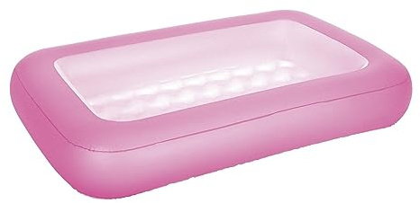 Bestway 51115 Planschbecken Aquababes | Aufblasbarer Pool 165x104x25 cm | (rosa)