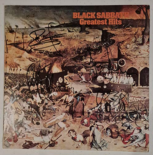 Collect Authentic Black Sabbath Autogrammalbum Greatest Hits, COA #BS67472