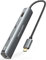 USB C Hub Ethernet, CableCreation 6 in 1 MacBook Pro USB C Hub Ethernet HDMI 4K 60Hz PD 100W, 5Gbps USB-C and 2 USB-A Data, 1Gbps Ethernet for Steam Deck MacBook Air iPad Pro XPS and more