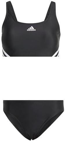 adidas IB5985 3S Sporty BIK Swimsuit Damen Black/White Größe 36