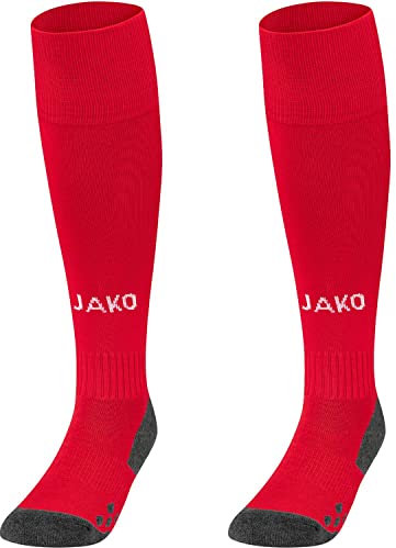 JAKO Unisex Stutzenstrumpf Allround, Sportrot, 27-30