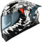 ILM Motorradhelm Integralhelm Herren Damen-Motorcycle Helmet mit 2 Visieren Pinlock-kompatiblen klaren und getönten-Street Bike Motocross Casco DOT&ECE Modell Z501,Lizzard White,S