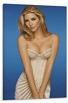 HANYING Ivanka Trump Modell Kunst Poster Bild Druck Leinwand Poster Wandfarbe Kunst Poster Dekor Moderne Home Kunstwerke 60 x 90 cm