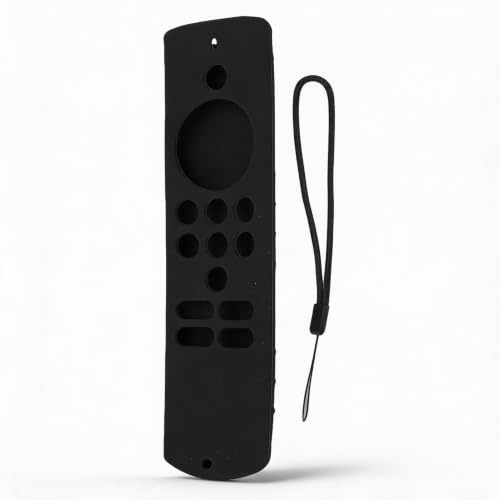 Custodie Protettive in Silicone per Telecomando Per Fire TV Stick, Nero