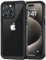 Lanhiem for iPhone 15 Pro Max Case, IP68 Waterproof Dustproof Shockproof Case with Built-in Screen Protector, Full Sealed Protective Cover for iPhone 15 Pro Max - 6.7 inch (Black)