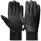 Harssidanzar Herren Lederhandschuhe mit Fleece gefüttert für kaltes Wetter, Winter Warm Goatskin Touchscreen Handschuhe HM002EU,Schwarz, Größe L