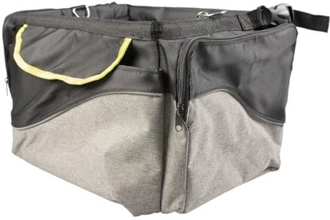 duvoplus Fahrradtasche für Lenker 34 x 26 x 26 cm – max. 7 kg, Schwarz