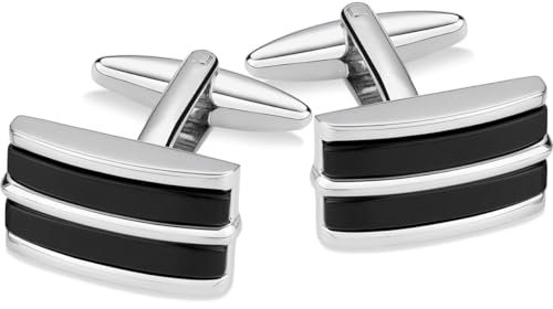 LINDENMANN Manschettenknöpfe Herren Business Hochzeit