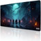 Tilt Schreibtischunterlage 100x50 cm Gaming Mauspad XXL | Rutschfester Mousepad Groß für Schreibtisch und PC Gadgets | Wasserdichter Desk Mat (Mutant Cemetery)