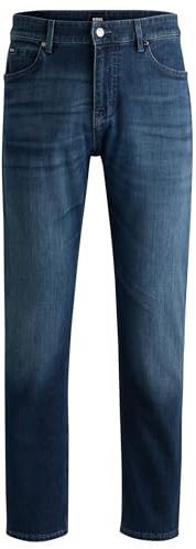 BOSS Herren C-Re.Maine Maine Blaue Regular-Fit Jeans aus bequemem Stretch-Denim Blau 35/32