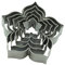 BekkiB - Lot de 5 emporte-pièces « Fleur » – 5 tailles – Emporte-pièces en acier inoxydable – Passe au lave-vaisselle – Pour la cuisson des biscuits et des yeux Linzer – 7528