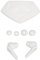 Rankomu Wireless Earbuds Gaming Earbuds, Low Latency Wireless Bluetooth Gaming Headphones with Mic, Dual Modes, White, Ideal for Gamers, Lightweight Design