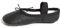 Ballet Shoe Leather Ballet Flats Ballerina Shoes Black Ballet Gymnatic Yoga Dance Shoes (7 Adults)