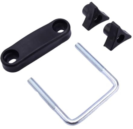 ciciTree 8cm Auto Dachladeraum U-Bolzen Klammer Clip Gepäckträgerhalterung Festeinbau-Montagesatz