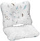 Kopfkissen 80x80 Geeignet Für Seitenschläfer, Rückenschläfer & Bauchschläfer, Optimales Hws Nacken-Kissen Kopfkissen 80x80 cm Mit 850g Kissen-Füllung - Bett Oder Deko Kissen