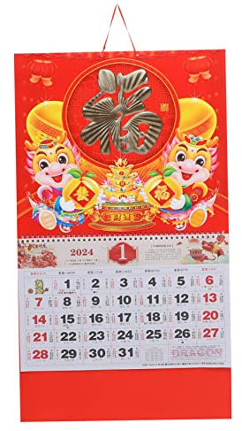 DIYEAH Wandkalender Für Haushalt Monatskalender Zum Aufhängen Traditioneller Wandkalender Mit Klarem Druck Als Wohnaccessoire Planungskalender Für Monat Tageskalender Für Wand