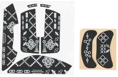 OTOTEC 1 Set Anti-Slip Mouse Grip Tape Stickers Compatible with Razer Compatible with Viper V3 Pro for Long Term Gaming Office Use, Printing Pattern