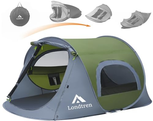 Pop-Up-Zelte für Camping, 1 Person, wasserdicht, Militär-Popup-Zelt, Camping, einfach aufzubauen, Campingzelte, sofortiges Zelt