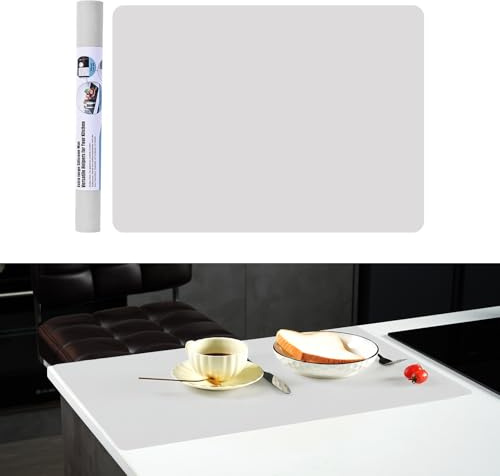 KitchenRaku Große Silikonmatte, Rutschfeste Tischunterlage, Hitzebeständige Antihaftmatte,Silikon Unterlage Antihafte Tischmatte Arbeitsmatte Thekenmatte