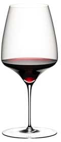 RIEDEL Manufaktur Vitis Cabernet/Merlot - Einzelpackung, Weinglas, Kristallglas, Spülmaschinenfest - 4303/0