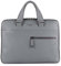 PIQUADRO David Laptoptasche Unisex - Erwachsene (1er Pack), grau, 5.5x28x37.5 cm (W x H x L), laptoptasche