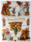 Glanzbilder EF 7506 Hummel Schneemann Weihnachten Schlitten Posiebilder Deko GWI 601