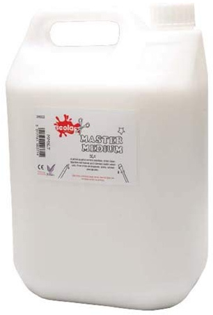 Scola Premium PVA Kids Glue, 5 Litres, School Supplies, Art and Crafts Projects, Children's Craft Projects, For Kids