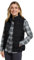 Mountain Warehouse Opal Womens Padded Gilet - Lightweight Body Warmer, Water Resistant Sleeveless Jacket with Front Pockets - Light Rain, Autumn, Winter Black Women's Size 16