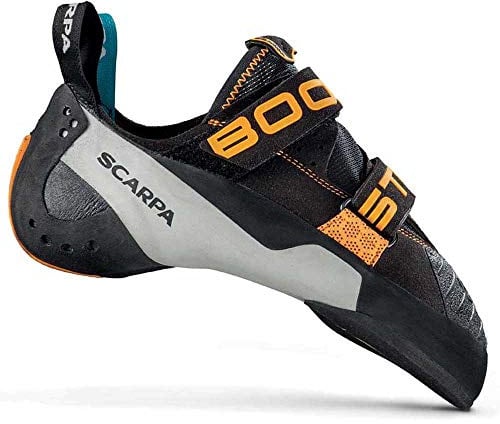 Scarpa Booster, Kletterschuhe, Black-ORANGE FZC.,