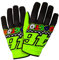 Valentino Rossi Handschuhe Sun And Moon,Unisex,L,Multi