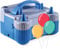 PREXTEX Compact Electric Balloon Inflator Pump Kit - Portable Air Blower Balloons, Powerful Air Blower with Dual Nozzle Balloon Arches & Weights | Home & Professional Use