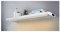 spot on dealz® Lixa Warm White LED Shelf High Gloss White Floating Wall Mounted Display Decoration Shelves Build in Led Bar Shelves MDF Hollow Board Furniture