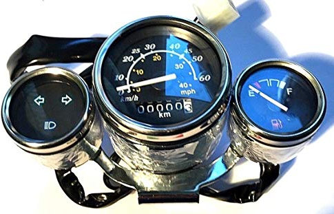 Roller Tacho Komplett 50 ccm ZN50QT-A Tachometer Motorroller Znen Alpha Motor Benzhou Casabike Nova Minime Ravenna City Star Retro Star Bondini Venus Fosti Minimoto Venti