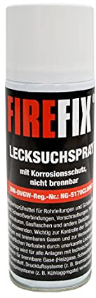 FIREFIX 2019 Lecksuchspray, 310 ml, DVGW geprüft, Dichtigkeitsprüfmittel