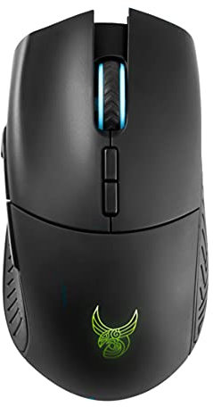 L33T Gaming - Souris sans Fil Draupnir - Souris Gaming Chargement sans Fil Technologie Qi - Noire (L33T-160377)