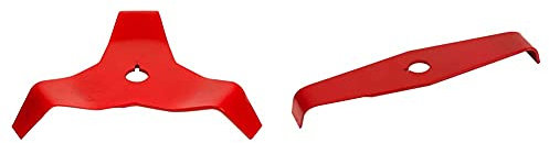 Oregon Universal Mulching Brushcutter Blade, 3 Tooth Shredder Blade for Thick High & Dense Vegetation & Universal Mulching Brushcutter Blade, 2 Tooth Shredder Blade for Thick High & Dense Vegetation