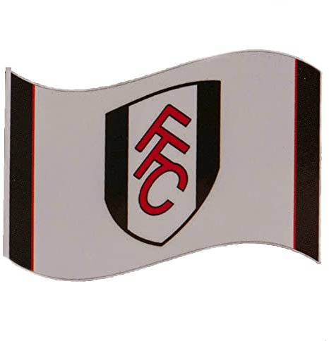 Football Fulham FC Flag Official Merchandise, Black,approx 5ft x 3ft